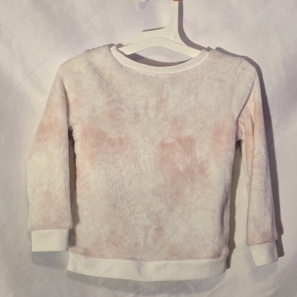 3T Girls. Disney Minnie Mouse Pink and White 100% Polyester Pull over - Picture 2 of 5